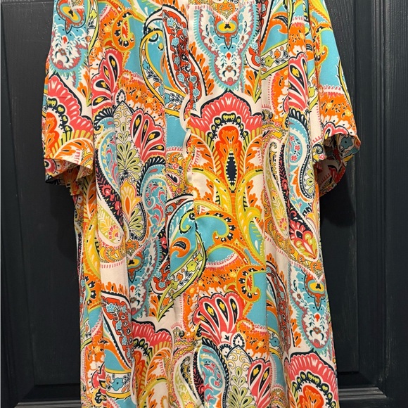 Spense Multicolor Paisley Blouse - Picture 8 of 8